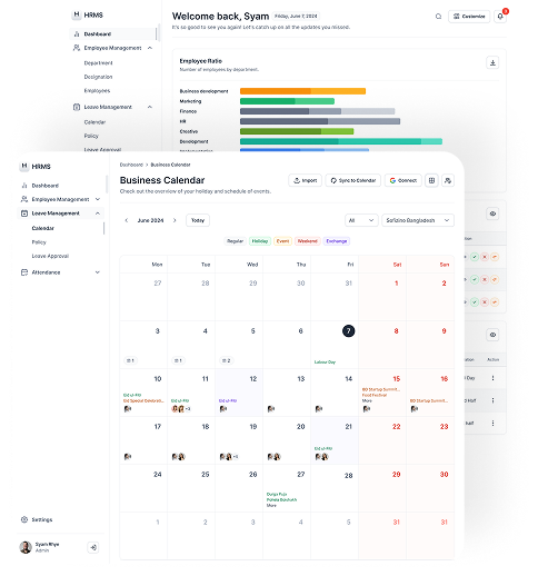 HRMS Dashboard